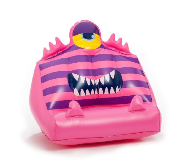 Bookmonster Air Pink | Garlie | Aufblasbares Lesekissen für Bücher und Tablets | Buchständer | Tablethalter | Lesehillfe