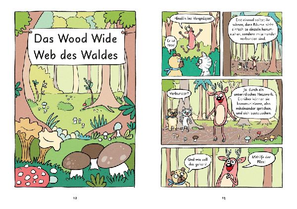 Mein Abenteuercomic - Mops und Kätt entdecken den Wald