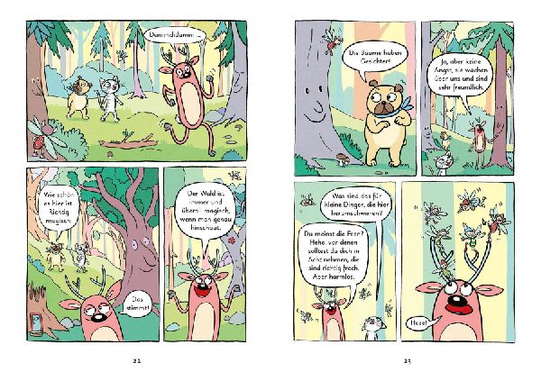Mein Abenteuercomic - Mops und Kätt entdecken den Wald