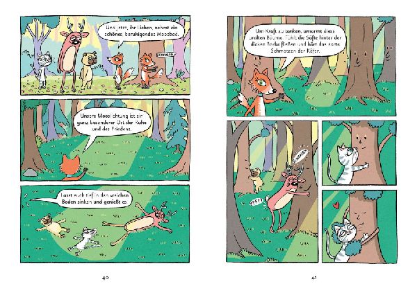 Mein Abenteuercomic - Mops und Kätt entdecken den Wald