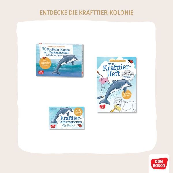 Mein Krafttier-Heft. Ausmalen, ausfüllen und die eigene Stärke entdecken