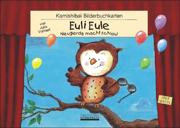 Euli Eule - 12 Bilderbuchkarten fürs Kamishibai im DIN A3 For...