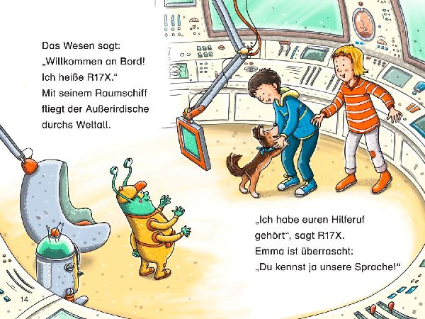 Duden Leseprofi - Die verrückte Reise ins All, 1. Klasse