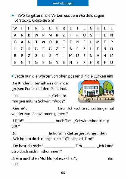 Fit für Gymnasium und Realschule, spielerisch wiederholen inklusive Lösungen