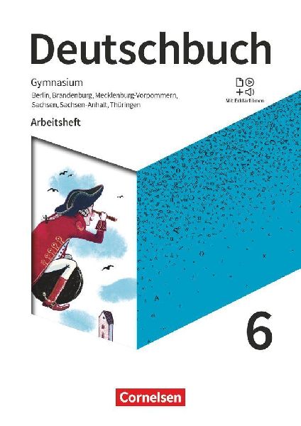Deutschbuch Gymnasium 6. Schuljahr - Berlin, Brandenburg, Meck...