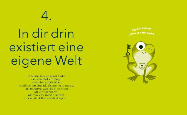 Stillsitzen wie ein Frosch