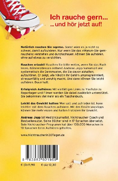 Ich rauche gern ... und hör jetzt auf