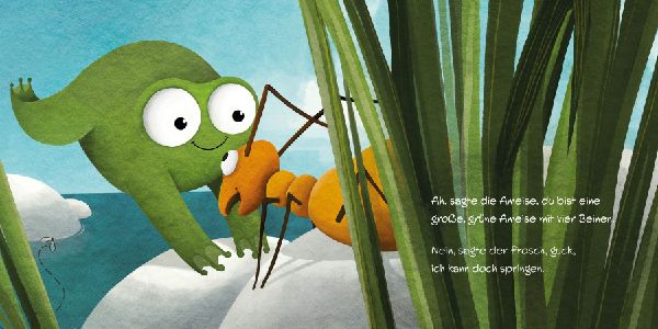 Die Ameise und der Frosch