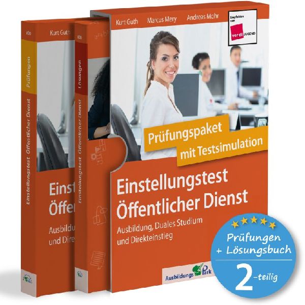 Einstellungstest Öffentlicher Dienst: Prüfungspaket mit Test...