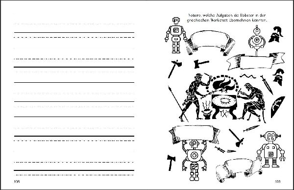 Von Alpha bis Omega - Ein Übungsbuch mit bildhaften Merkhilfen zum altgriechischen Alphabet für Eltern, Schüler und Schlaumeier