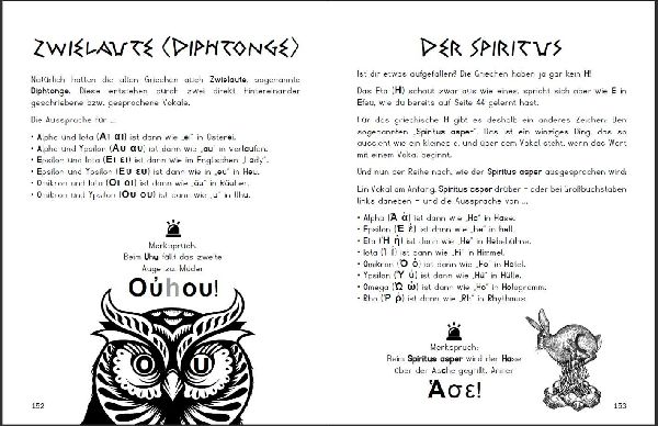 Von Alpha bis Omega - Ein Übungsbuch mit bildhaften Merkhilfen zum altgriechischen Alphabet für Eltern, Schüler und Schlaumeier