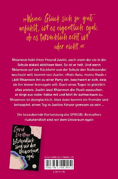 Letztendlich geht es nur um dich