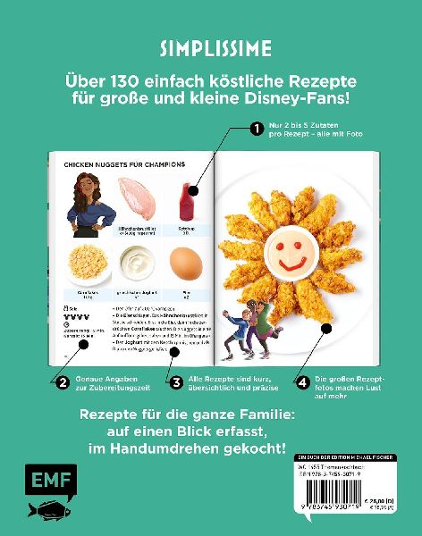 Simplissime - Das einfachste Kochbuch der Welt: Disney