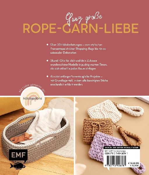 Häkeln mit Rope-Garn super easy - Das große Anleitungsbuch mit Projekten für dein Zuhause