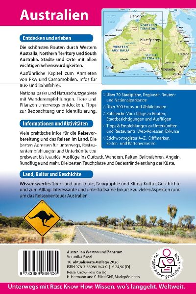 Reise Know-How Reiseführer Australien - Westen und Zentrum