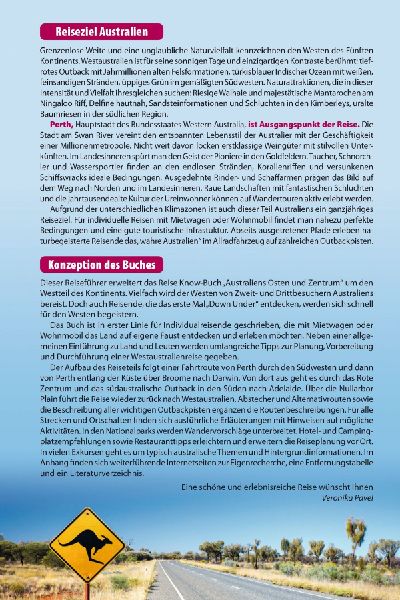 Reise Know-How Reiseführer Australien - Westen und Zentrum