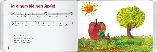 Die kleine Raupe Nimmersatt - Mein Liederbuch