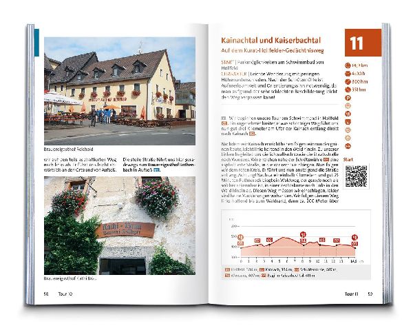 KOMPASS Wanderführer Fränkische Schweiz mit Oberem Maintal und Hersbrucker Schweiz, 55 Touren mit Extra-Tourenkarte