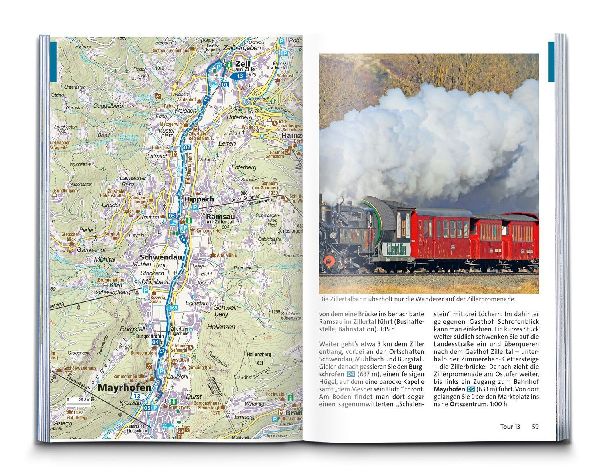KOMPASS Wanderführer Zillertal, 55 Touren mit Extra-Tourenkarte
