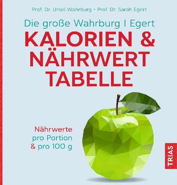 Die große Wahrburg/Egert Kalorien-&-Nährwerttabelle