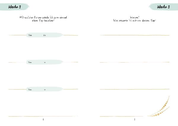 My Life My Choices . Mein 3-Jahres-Tagebuch . Journal in A5, Hardcover