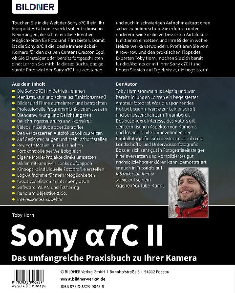 Sony alpha 7C II: Das umfangreiche Praxisbuch zu Ihrer Kamera