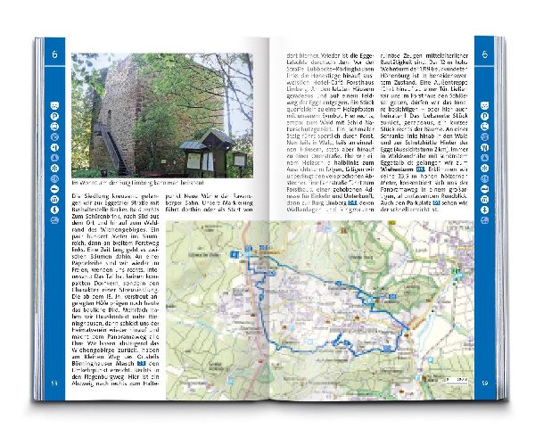 KOMPASS Wanderführer Naturpark Teutoburger Wald mit Wiehen- und Eggegebirge, 55 Touren mit Extra-Tourenkarte