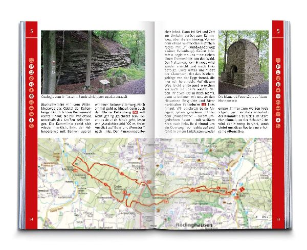 KOMPASS Wanderführer Naturpark Teutoburger Wald mit Wiehen- und Eggegebirge, 55 Touren mit Extra-Tourenkarte