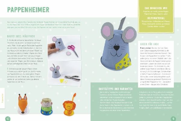 Bunt & kreativ - Das Bastelbuch für Kinder
