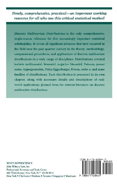 Discrete Multivariate Distributions