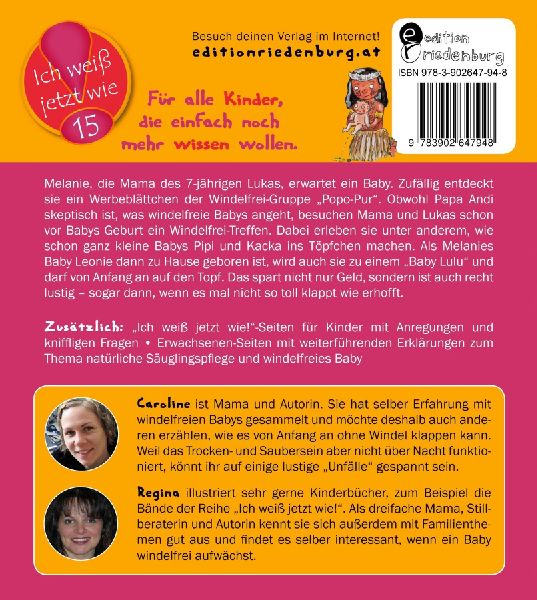 Baby Lulu kann es schon! Das Kindersachbuch zum Thema natürliche Säuglingspflege und windelfreies Baby