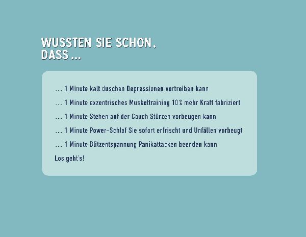 Die 1-Minuten-Strategie