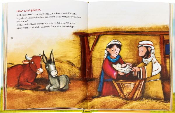 Die bunte Kinderbibel für dich. Farbenfroh illustrierte Bibel mit den wichtigen Bibelstellen. Spielerisch den Glauben entdecken: Christliche Kindergeschichten für Erstleser ab 6 Jahren