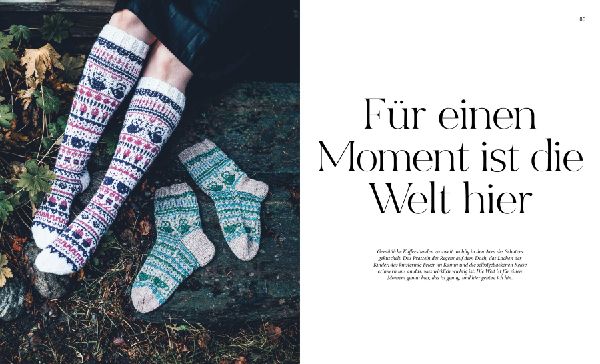Finnische Socken stricken. Eine Liebesgeschichte.