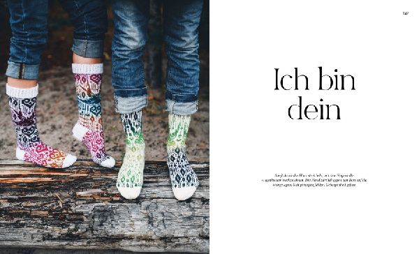 Finnische Socken stricken. Eine Liebesgeschichte.