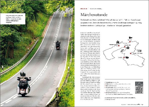 KUNTH Abgefahren, Unentdeckte Bikertouren in Deutschland