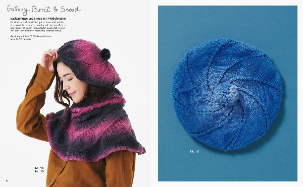 Japanische Mützen stricken