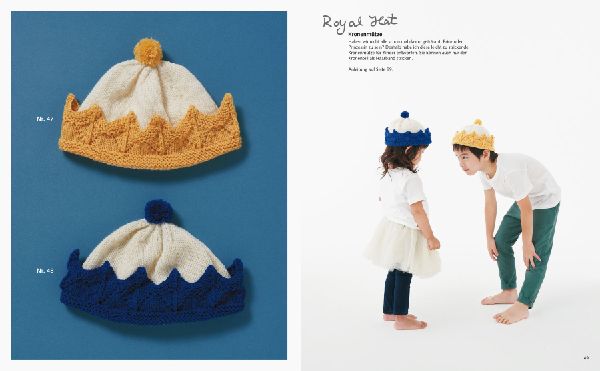 Japanische Mützen stricken