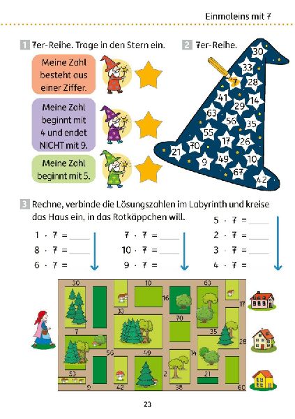 Mein Übungsheft Einmaleins 2./3. Klasse