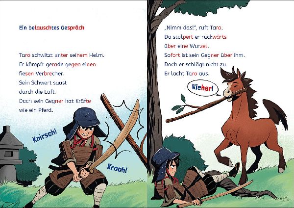 Leselöwen 2. Klasse - Die Samurai retten den Kaiser