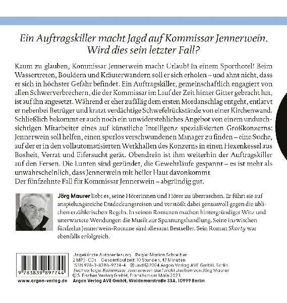 Kommissar Jennerwein darf nicht sterben