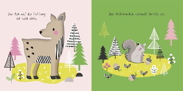 Meine ersten Tiere. Tiere im Wald