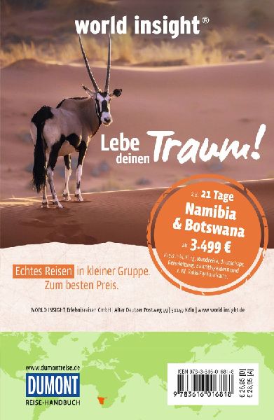 DUMONT Reise-Handbuch Reiseführer Namibia