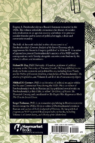 The Preobrazhensky Papers, Volume 3