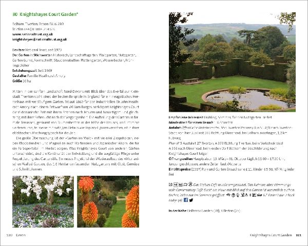 Gartenreiseführer Südwestengland