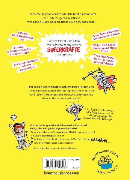 Dein Kopf, der Superheld - Wecke die 15 Superkräfte in dir
