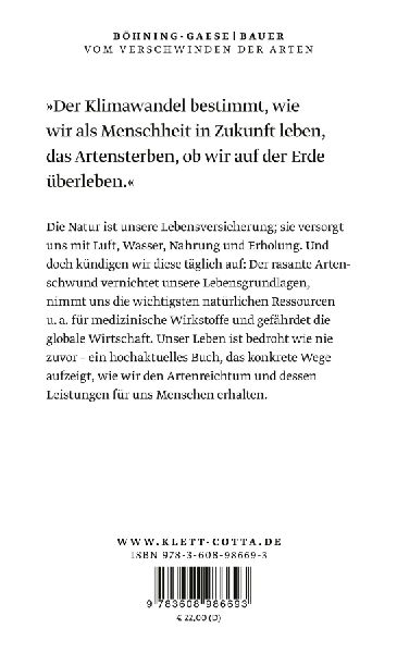Vom Verschwinden der Arten