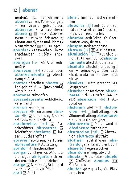 Langenscheidt Universal-Wörterbuch Spanisch