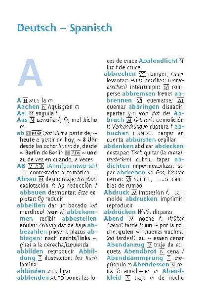 Langenscheidt Universal-Wörterbuch Spanisch