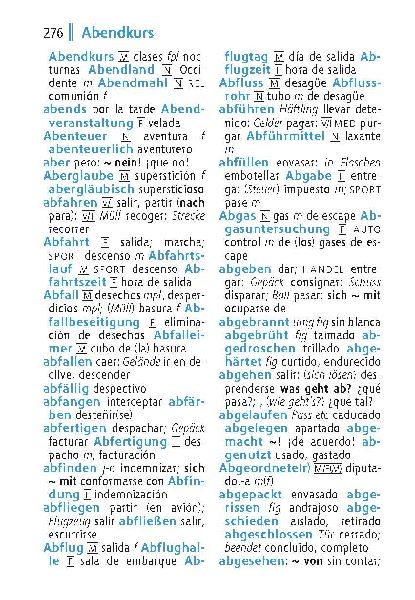 Langenscheidt Universal-Wörterbuch Spanisch